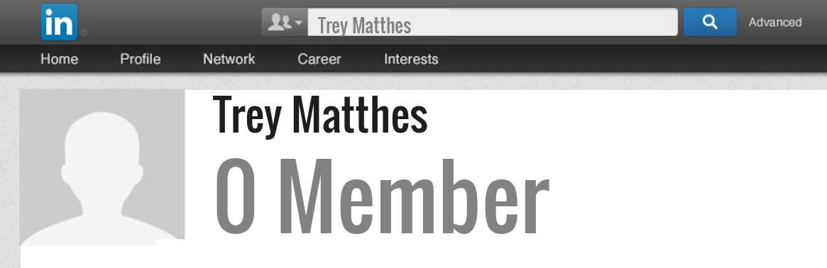 Trey Matthes linkedin profile