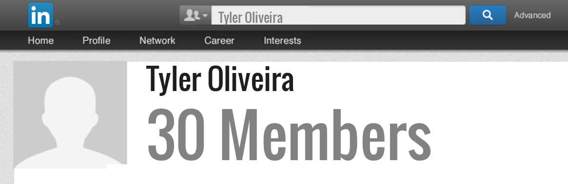 Tyler Oliveira linkedin profile