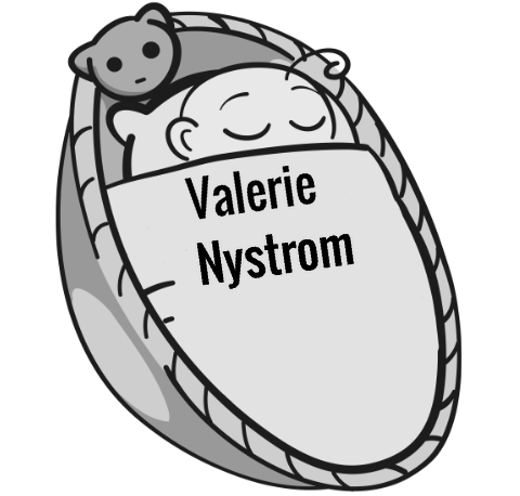 Valerie Nystrom sleeping baby