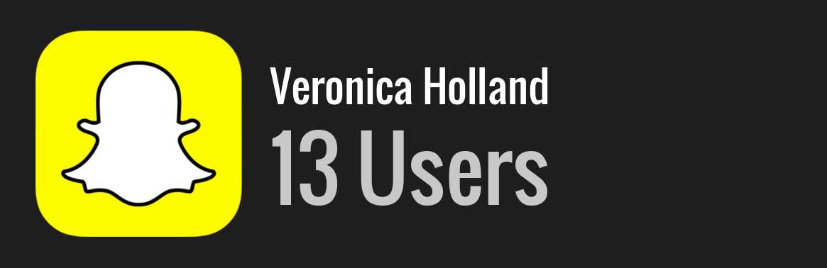 Veronica Holland snapchat