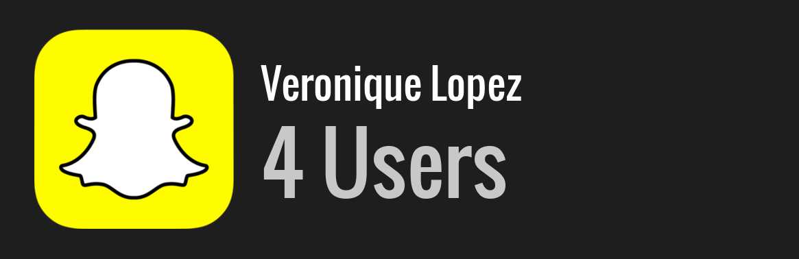 Veronique Lopez snapchat