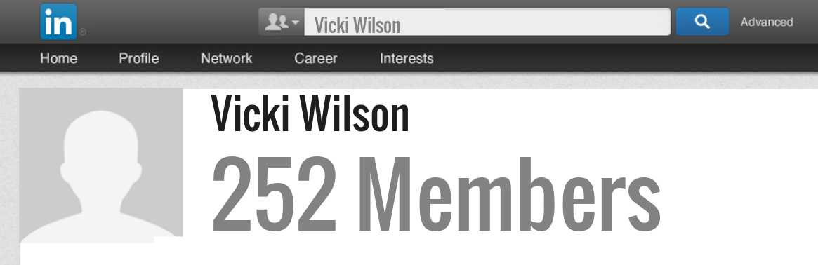 Vicki Wilson linkedin profile
