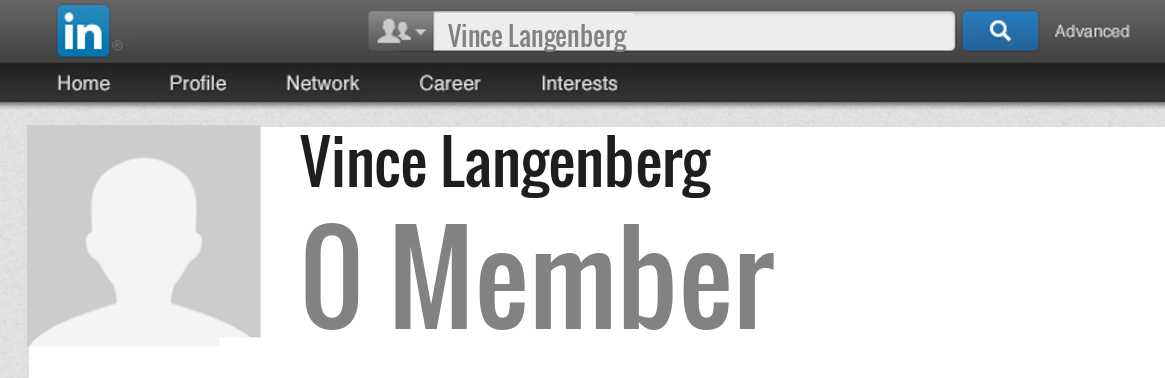 Vince Langenberg linkedin profile