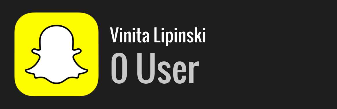 Vinita Lipinski snapchat