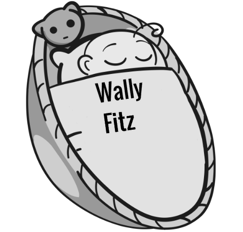 Wally Fitz sleeping baby