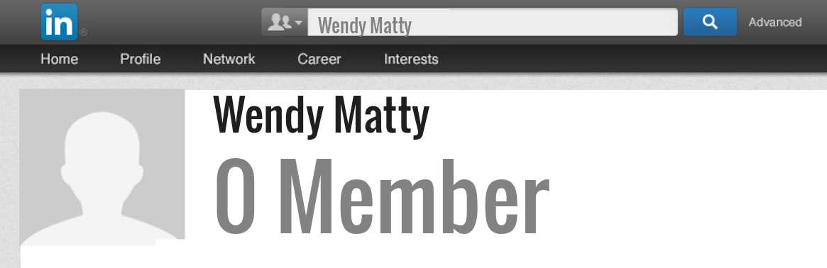 Wendy Matty linkedin profile