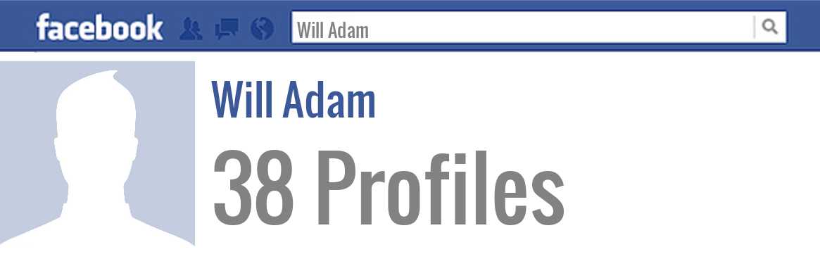 Will Adam facebook profiles