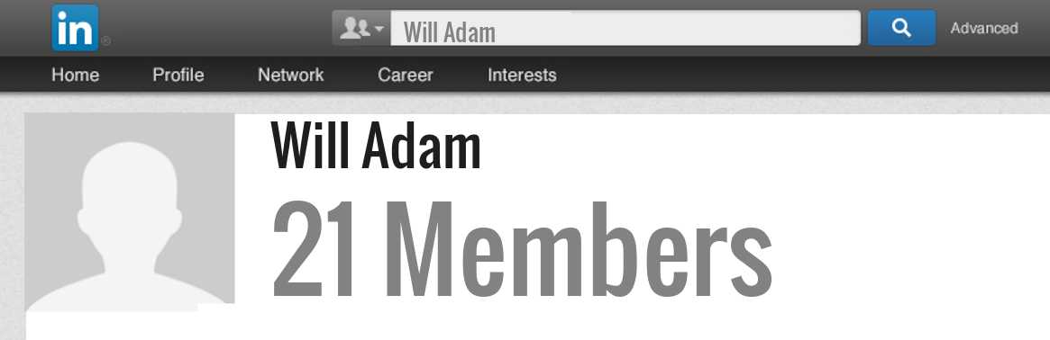 Will Adam linkedin profile