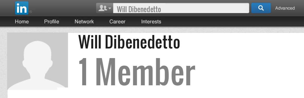 Will Dibenedetto linkedin profile