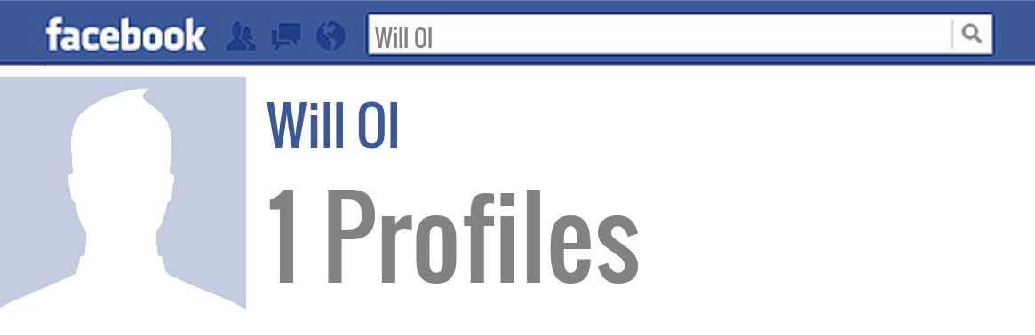 Will Ol facebook profiles