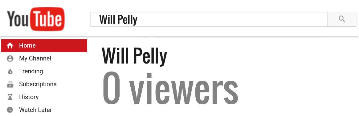 Will Pelly youtube subscribers