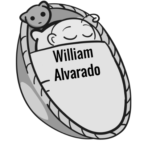 William Alvarado sleeping baby