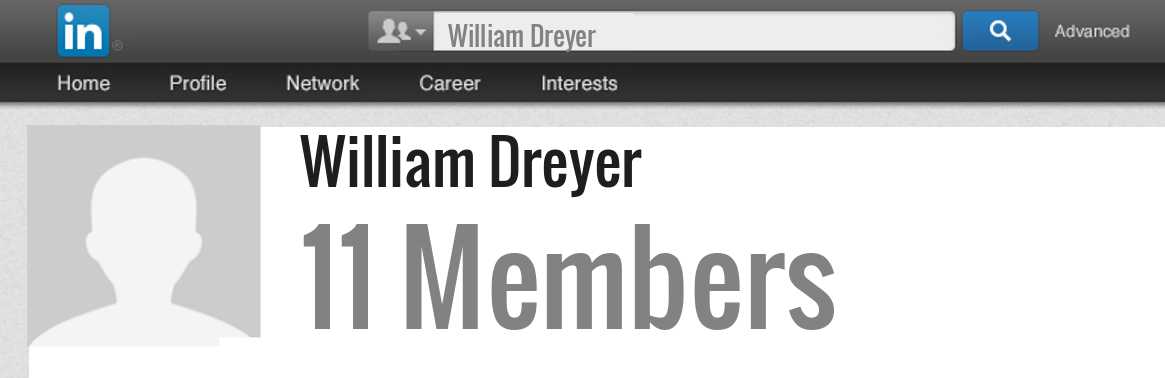 William Dreyer linkedin profile
