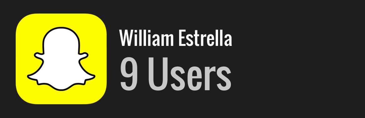 William Estrella snapchat