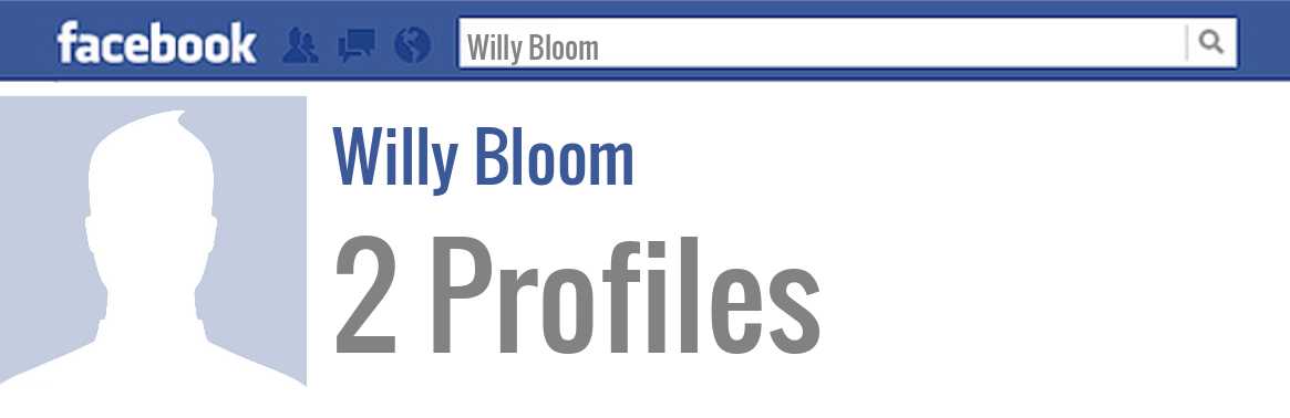 Willy Bloom facebook profiles