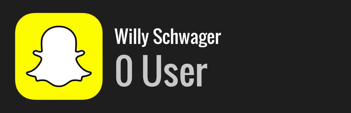 Willy Schwager snapchat
