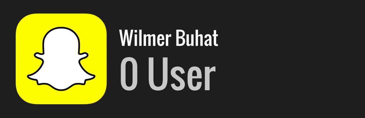 Wilmer Buhat snapchat