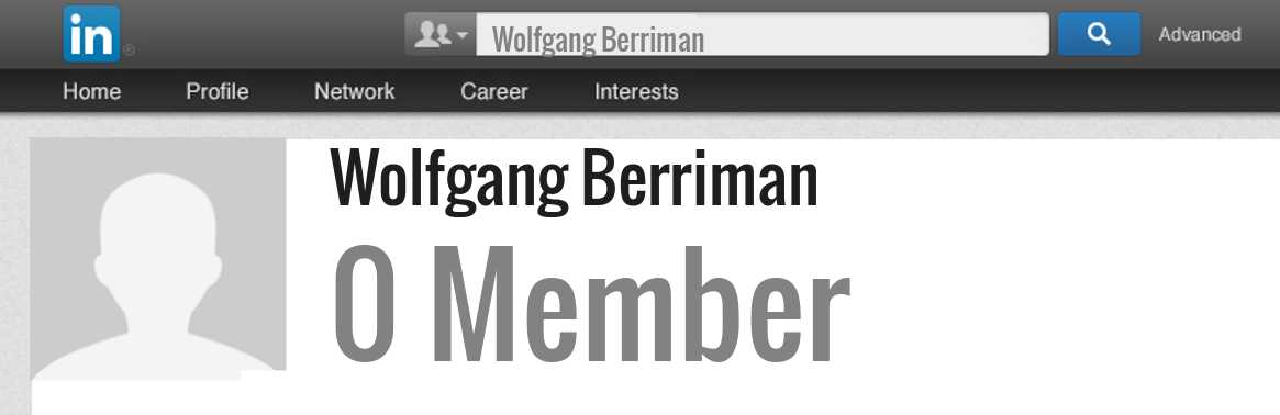 Wolfgang Berriman linkedin profile