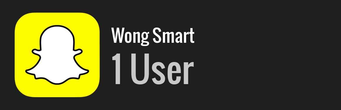 Wong Smart snapchat