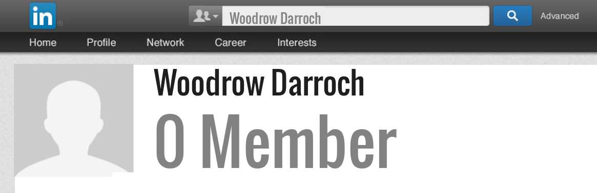 Woodrow Darroch linkedin profile