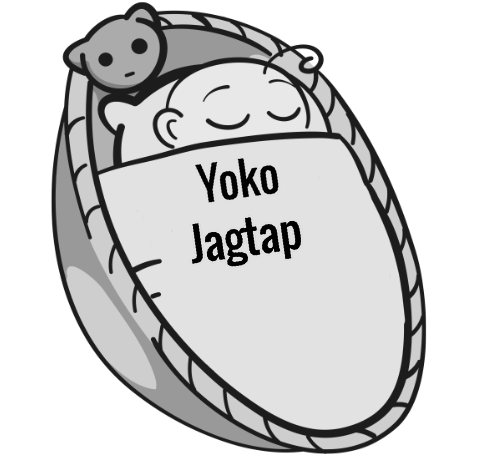 Yoko Jagtap sleeping baby