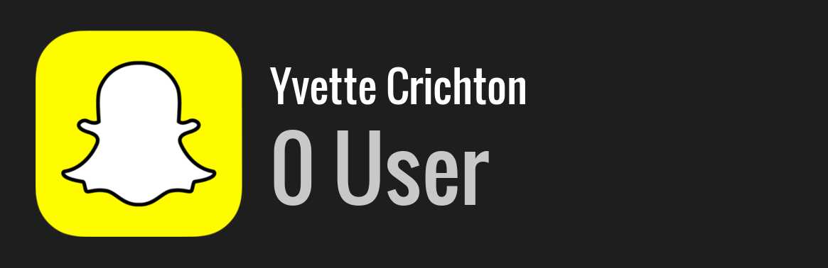 Yvette Crichton snapchat