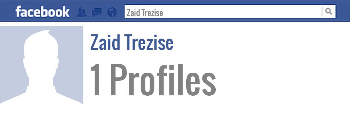 Zaid Trezise facebook profiles